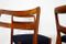 Dänische Vintage Anne Esszimmerstühle aus Teak von Johannes Andersen für Uldum, 4er Set 5