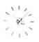 Puntos Suspensivos B 12ts Clock by Jose Maria Reina for NOMON 1