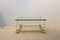 Vintage Acrylic Glass, Brass & Glass Obelisk Coffee Table, 1970s 5