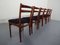 Vintage Danish Rosewood Chairs, 1960s, Set of 6, Image 4