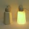 Art Deco Bathroom Porcelain and Opaline Wall Lamps, 1930s, Set of 2, Image 3