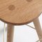 Small Natural Oak Bar Stool One by Another Country 3