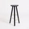 Small Black Ash Bar Stool One by Another Country 1