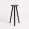 Small Black Ash Bar Stool One by Another Country, Image 1