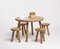 Natural Oak Kids Table One by Another Country, Image 5
