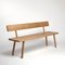 Large Oak Bench Back One by Another Country 2