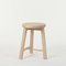 Round Ash Stool Two by Another Country, Image 1