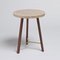 Ash & Walnut Side Table Two by Another Country, Image 1