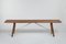 Small Walnut Seating Bench Two by Another Country 2