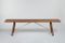 Large Walnut Seating Bench Two by Another Country, Image 2