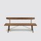 Medium Walnut Bench Back Two by Another Country, Image 1