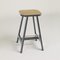 Chamberlayne Grey Oak Bar Stool Three by Another Country 1