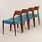Model 71 Rosewood Dining Chairs by Niels Moller for J.L. Møllers, 1960s, Set of 4 5