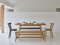 Small Grey Lacquered Oak Bench Three by Another Country 3