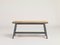 Small Grey Lacquered Oak Bench Three by Another Country, Image 1