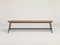 Large Grey Lacquered Oak Bench Three by Another Country 1