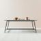 Large Grey Lacquered Beech Dining Table Three by Another Country 5