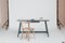 Small Grey Lacquered Beech Dining Table Three by Another Country 5