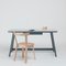 Small Grey Lacquered Beech Dining Table Three by Another Country 6