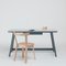 Small Grey Lacquered Beech Dining Table Three by Another Country, Image 6