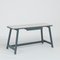 Small Grey Lacquered Beech Dining Table Three by Another Country, Image 1