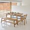 Large Oak Dining Table Three by Another Country 8