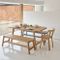 Large Oak Dining Table Three by Another Country 8
