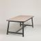 Large Grey Lacquered Oak Dining Table Three by Another Country 3