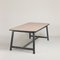 Grey Lacquered Oak Dining Table Three by Another Country 1