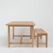 Medium Natural Oak Dining Table Four by Another Country 3