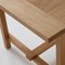 Medium Natural Oak Dining Table Four by Another Country 5
