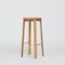 Medium Oak Bar Stool Four by Another Country, Image 1