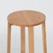 Large Oak Bar Stool Four by Another Country 4