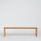 Medium Natural Oak Bench Four by Another Country, Image 1