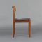 Mid-Century Danish Teak Chairs, 1960s, Set of 3 5