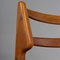 Sedie Mid-Century in teak, anni '60, set di 3, Immagine 10