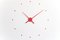 Red OJ Clock by Jose Maria Reina for NOMON 1
