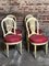 Vintage Stühle im Louis XVI-Stil, 4er Set 10