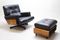 Vintage Lounge Office Chair & Ottoman Set by Menilio Taro for Cinova, 1964 1