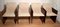 Vintage Dining Chairs by Giovanni Offredi for Saporiti Italia, Set of 4, Image 10