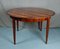 Rosewood Round Extendable Dining Table from Lübke, 1960s 8