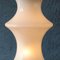 Opaline Glass White Foot Soldier Floor Lamp, 1970s, Image 9