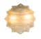 Glass Ice Ceiling Lamp, 1960s, Image 1