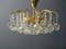 Crystal Glass Chandelier by Christoph Palme, 1980s, Image 3