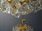 Crystal Glass Chandelier by Christoph Palme, 1980s 6
