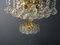 Crystal Glass Chandelier by Christoph Palme, 1980s 7