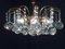 Crystal Glass Chandelier by Christoph Palme, 1980s, Image 9