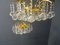 Crystal Glass Chandelier by Christoph Palme, 1980s, Image 2