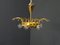 Crystal Glass Chandelier by Christoph Palme, 1980s 11