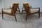 Cane & Teak Lounge Chairs by Hartmut Lohmeyer for Wilkhahn, 1960s, Set of 2 14